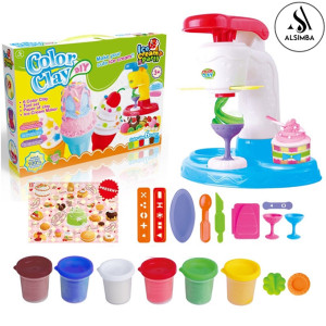 Alsimba Color Clay Ice Cream Maker Set (AS-0074)