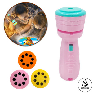 Alsimba New Special Edition 2 in 1 Projector and Flash Light (AS-0082)