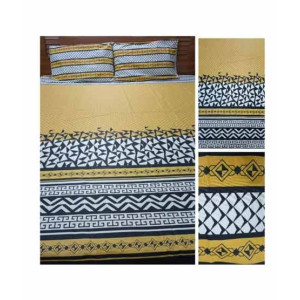 Asmix Bedsheet With 2 Pillow Covers (0011)