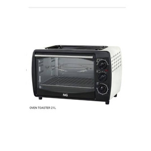 National Gold 21L Oven Toaster White