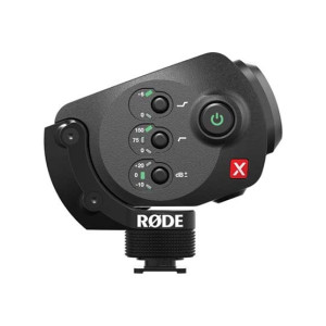 Rode Stereo Video Mic X Lightweight On Camera Microphone