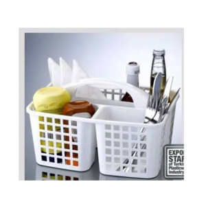 Easy Shop 3 Compartment Storage Basket