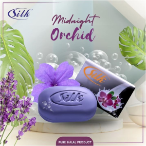 Silk Midnight Orchid Soap - 100gm