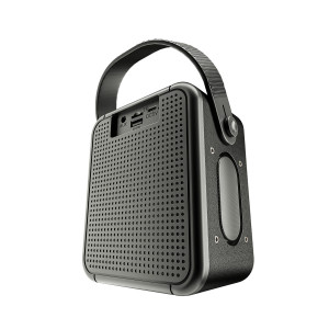 Ronin Beat Box Speaker With Wireless Karaoke Mic Black (R-3040)