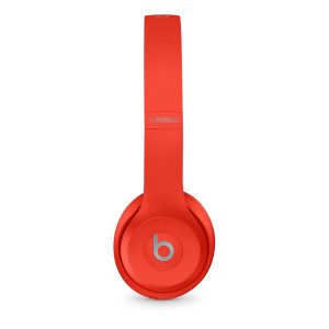 Beats Solo 3 Wireless Bluetooth On-Ear Headphones Red