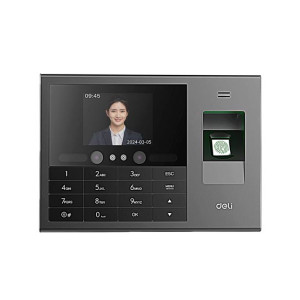 Deli Fingerprint Attendance Machine Grey (ES172)