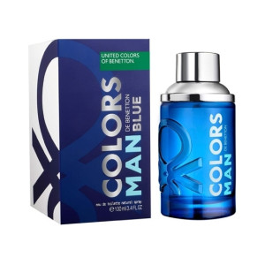 Benetton Colors Man Blue Eau De Toilette For Men 100ml