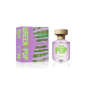 Benetton Green Pop Eau de Toilette For Women 80ml