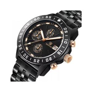 Benyar Elegantie Watch For Men's Black (By-5198-5)