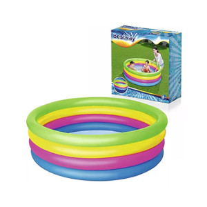 Bestway Inflatable Summer 4 Rings Swimming Pool (51117)