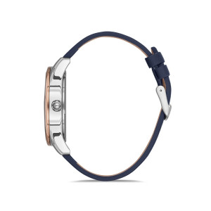 Bigotti Milano Leather Men's Watch Blue (BG.1.10102-5)