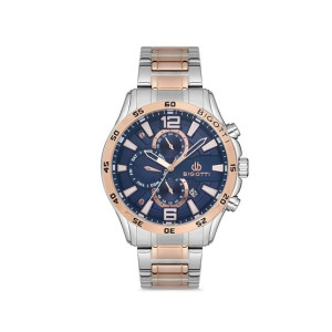 Bigotti Milano Stainless Steel Men's Watch Two Tone (BG.1.10126-3)