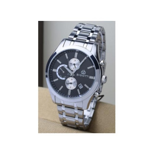Bigotti Montre Homme's Stainless Steel Men's Watch Silver (BG.1.10130-2)