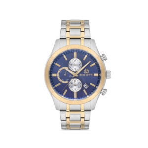 Bigotti Milano Stainless Steel Men's Watch Two Tone (BG.1.10130-4)