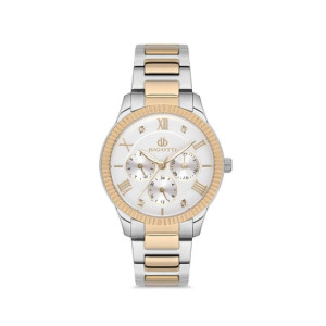 Bigotti Analog Femme's Stainless Steel Women's Watch Two Tone (BG.1.10134-6)