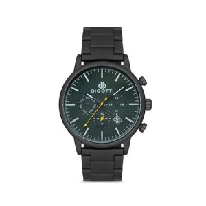 Bigotti Montre Homme's Stainless Steel Men's Watch Grey (BG.1.10135-5)