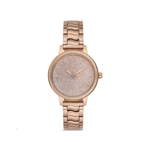 Bigotti Analog Stainless Steel Women's Watch Rose Gold (BG.1.10142-2)