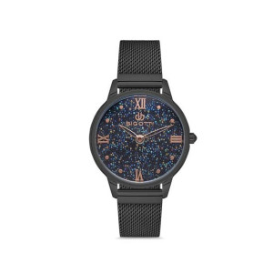 Bigotti Stainless Steel Women's Watch Black (BG.1.10147-5)