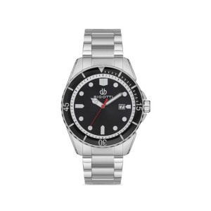 Bigotti Milano Stainless Steel Men's Watch Silver (BG.1.10162-1)