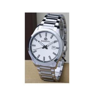 Bigotti Stainless Steel Men's Watch Silver (BG.1.10167-1)