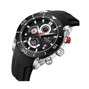 Naviforce Spectra Edition Watch For Men Black (NF-8038-5)