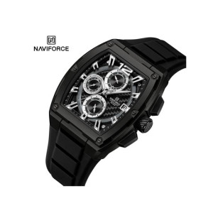 Naviforce Square Force Watch For Men Black (NF-8050-1)