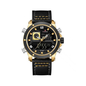 Naviforce DualMaster Watch For Men Black (Nf-9236-5)