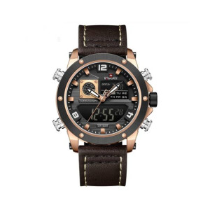 Naviforce DualMaster Watch For Men Black (Nf-9236-6)
