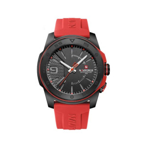 Naviforce Iconic Drive Watch For Men Red (NF-7112-3)