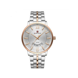 Naviforce Affinity Two Tone Watch For Men (NF-9238g-7)