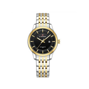 Naviforce Eclipse Edition Two Tone Watch For Women's (NF-9228l-5)