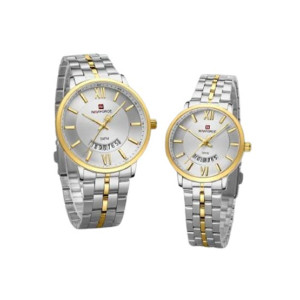 Naviforce Affinity Pair Watch For Couple Two Tone (NF-9238C-7)
