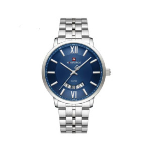 Naviforce Affinity Watch For Men Silver (NF-9238g-2)
