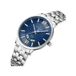 Naviforce Affinity Watch For Men Silver (NF-9238g-2)