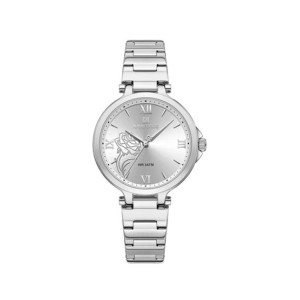 Naviforce Floral Grace Watch For Women Silver (NF-5060-8)