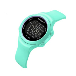 Naviforce Digital Diva Watch For Women Aqua (NF-7119-7)