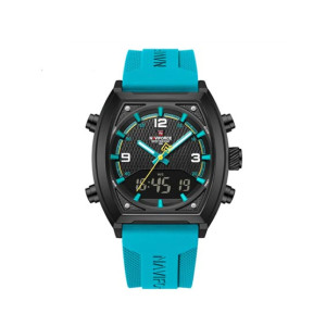Naviforce Dual Master Watch For Men Blue (NF-9242-3)
