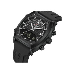Naviforce Dual Master Watch For Men Black (NF-9242-5)