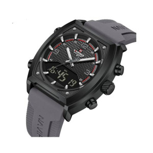 Naviforce Dual Master Watch For Men Grey (NF-9242-7)