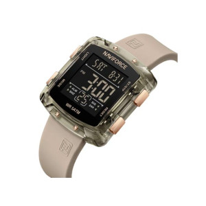 Naviforce Digitron Watch For Women Grey (NF-7121-5)