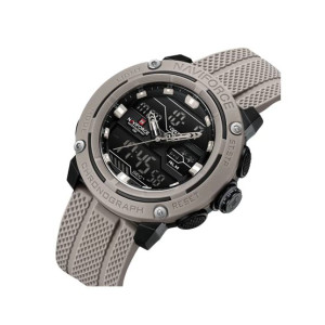 Naviforce DualTech Watch For Men Grey (NF-7114-2)