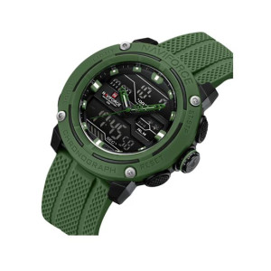 Naviforce DualTech Watch For Men Green (NF-7114-4)