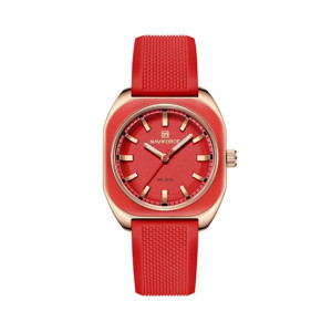 Naviforce GlamourTime Watch For Women Red (NF-5061-7)