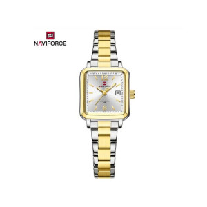 Naviforce Square Class Edition Watch For Women Two Tone (NF-9252l-2)
