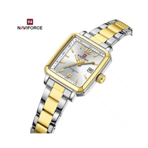 Naviforce Square Class Edition Watch For Women Two Tone (NF-9252l-2)