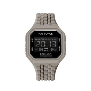 Naviforce Alphazone Watch For Men Grey (NF-7116-2)