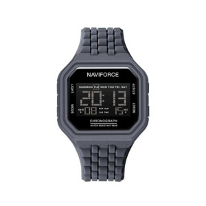 Naviforce Alphazone Watch For Men Dark Grey (NF-7116-8)