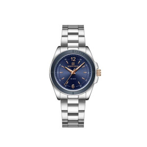 Naviforce Pixie Dial Watch For Women Silver (NF-5062-7)
