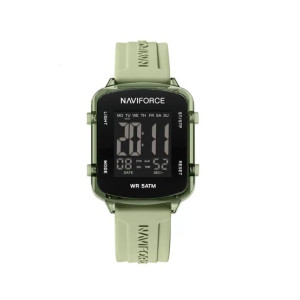 Naviforce Sparkle Beat Watch For Women Green (NF-7120-3)