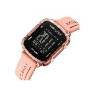 Naviforce Sparkle Beat Watch For Women Pink (NF-7120-6)